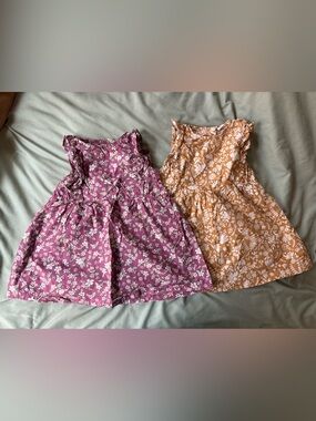 Organic cotton floral dresses